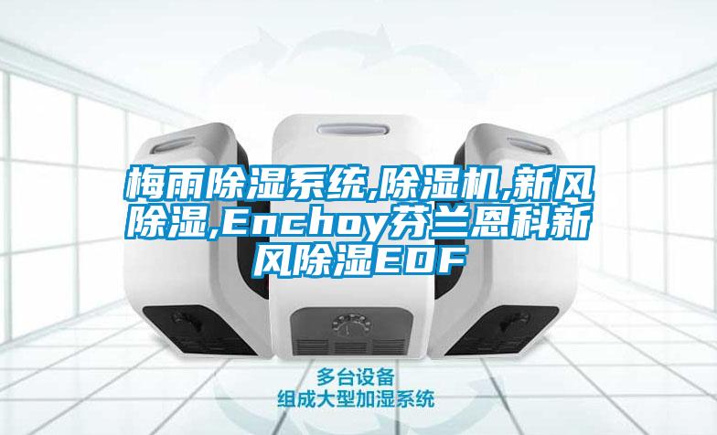 梅雨除濕系統,除濕機,新風(fēng)除濕,Enchoy芬蘭恩科新風(fēng)除濕EDF