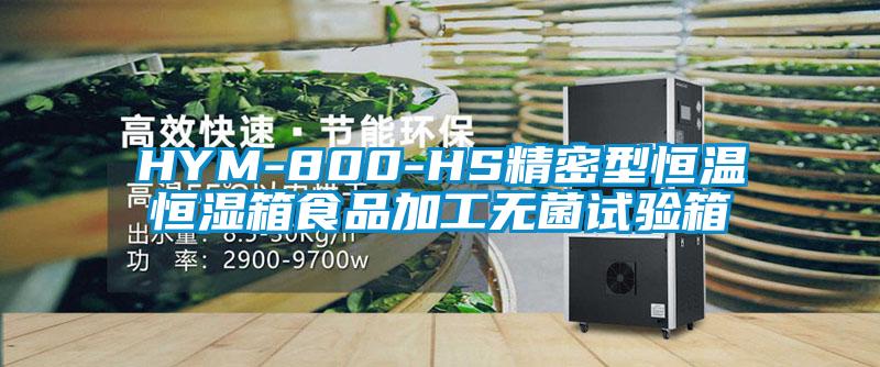 HYM-800-HS精密型恒溫恒濕箱食品加工無(wú)菌試驗箱