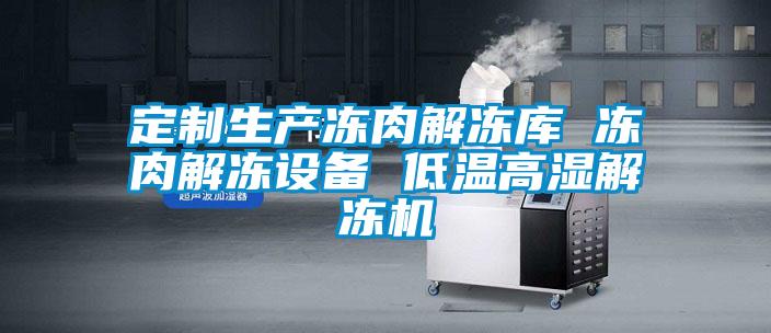 定制生產(chǎn)凍肉解凍庫 凍肉解凍設備 低溫高濕解凍機