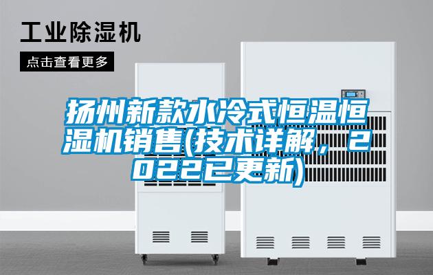 揚州新款水冷式恒溫恒濕機銷(xiāo)售(技術(shù)詳解，2022已更新)