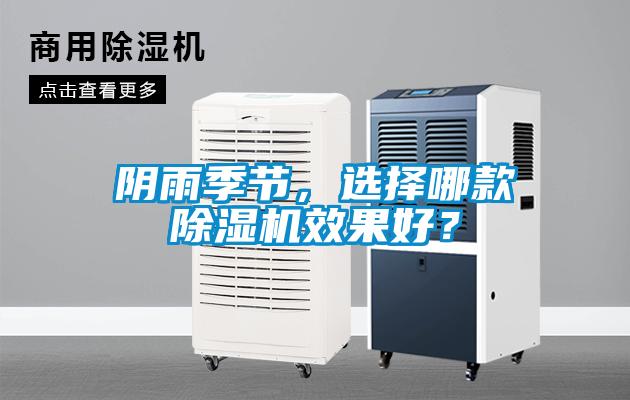 陰雨季節，選擇哪款除濕機效果好？