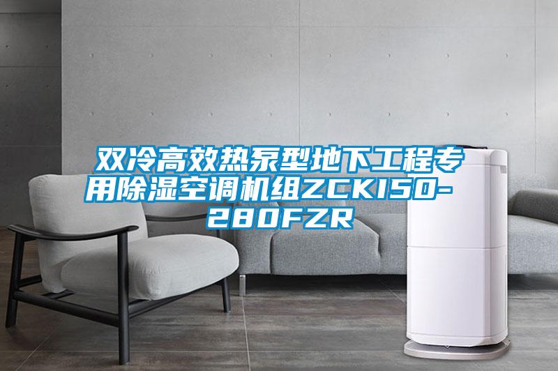 雙冷高效熱泵型地下工程專(zhuān)用除濕空調機組ZCKI50- 280FZR