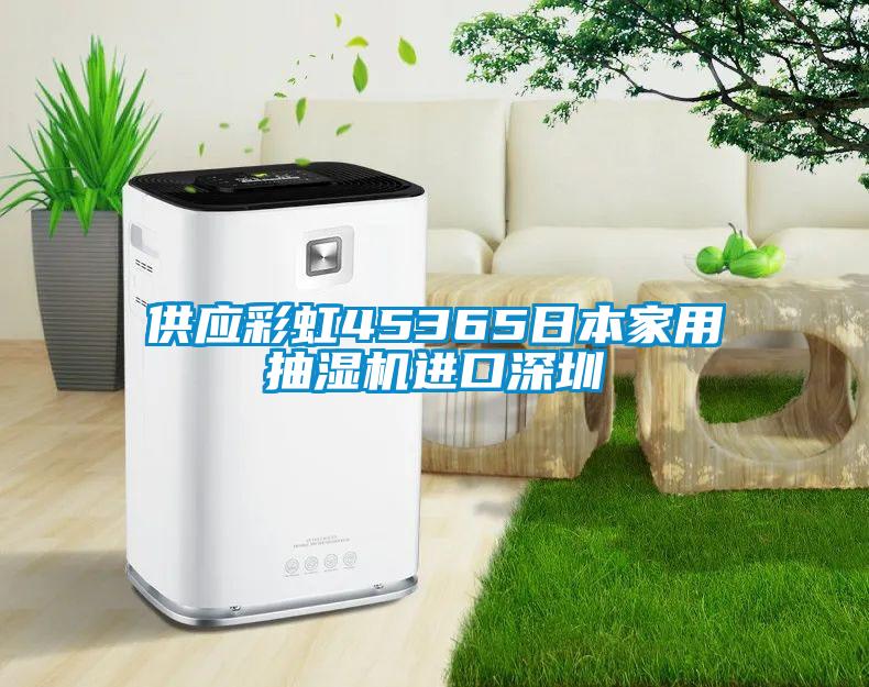 供應彩虹45365日本家用抽濕機進(jìn)口深圳
