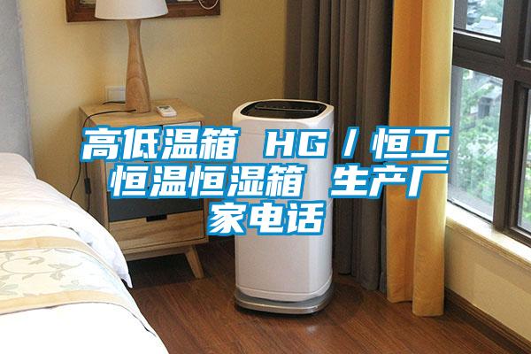 高低溫箱 HG／恒工 恒溫恒濕箱 生產(chǎn)廠(chǎng)家電話(huà)