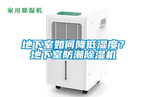 地下室如何降低濕度？地下室防潮除濕機