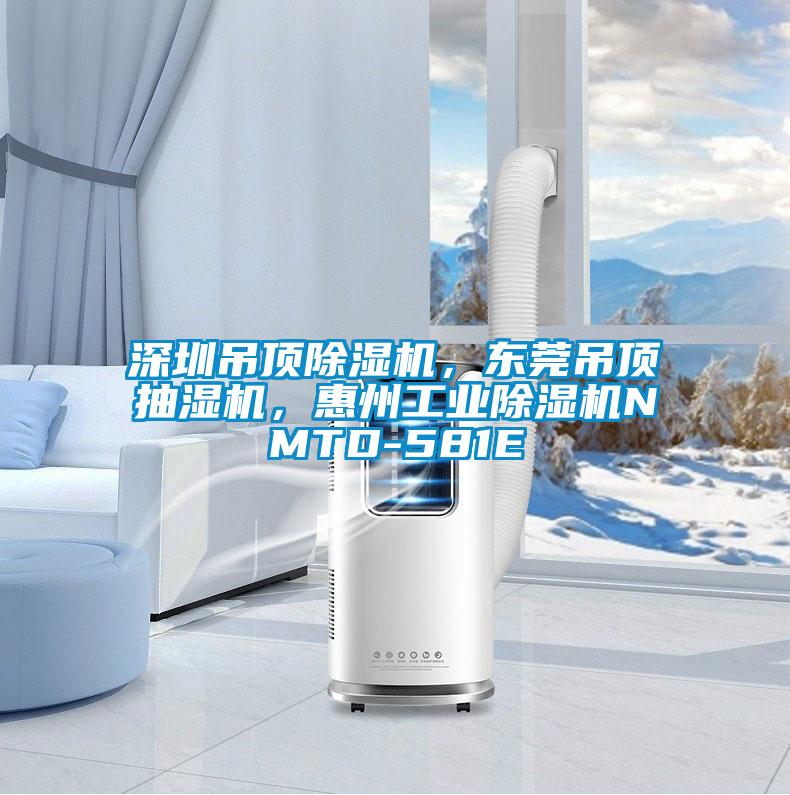 深圳吊頂除濕機，東莞吊頂抽濕機，惠州工業(yè)除濕機NMTD-581E