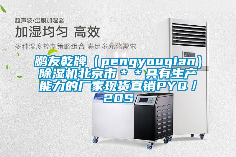 鵬友乾牌（pengyouqian）除濕機北京市＊＊具有生產(chǎn)能力的廠(chǎng)家現貨直銷(xiāo)PYQ／20S