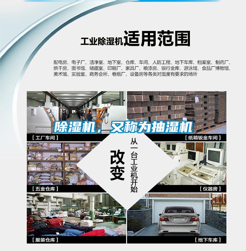 除濕機，又稱(chēng)為抽濕機