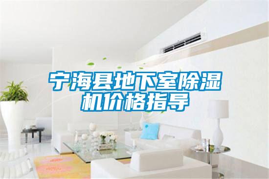 寧?？h地下室除濕機價(jià)格指導