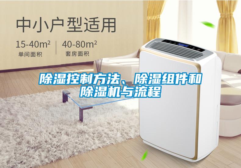 除濕控制方法、除濕組件和除濕機與流程