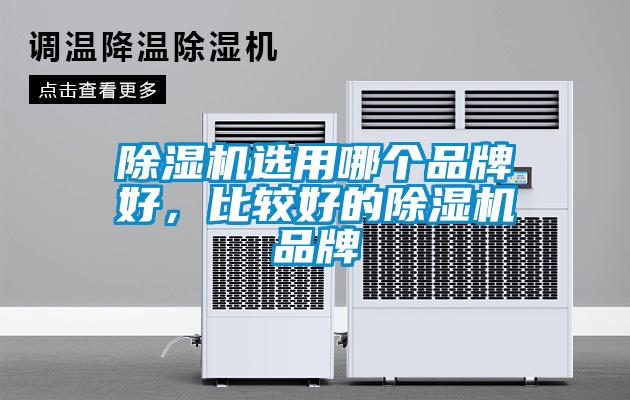 除濕機選用哪個(gè)品牌好，比較好的除濕機品牌