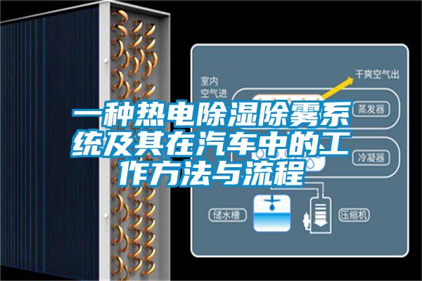一種熱電除濕除霧系統及其在汽車(chē)中的工作方法與流程