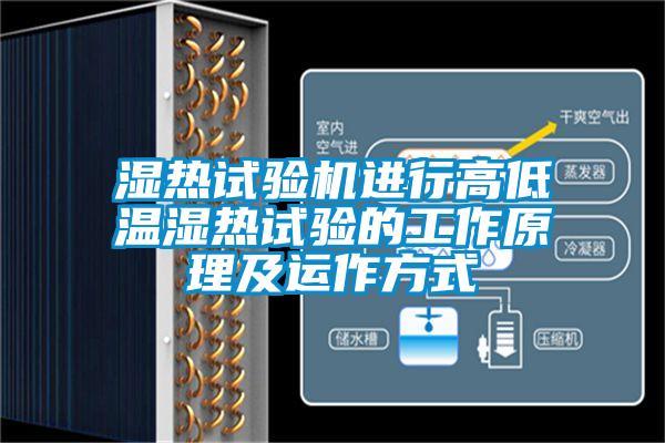 濕熱試驗機進(jìn)行高低溫濕熱試驗的工作原理及運作方式