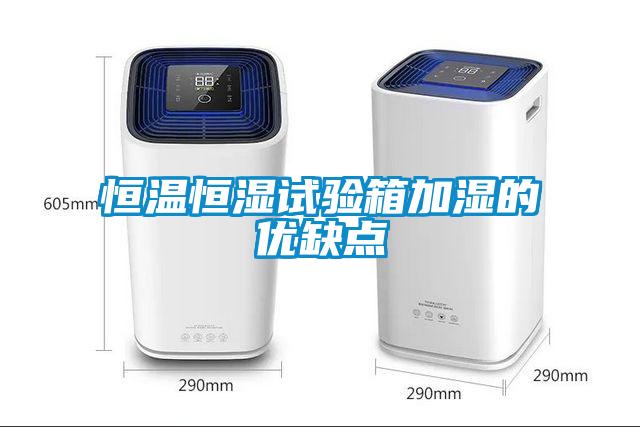 恒溫恒濕試驗箱加濕的優(yōu)缺點(diǎn)