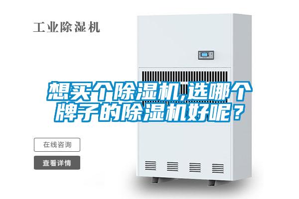 想買(mǎi)個(gè)除濕機,選哪個(gè)牌子的除濕機好呢？