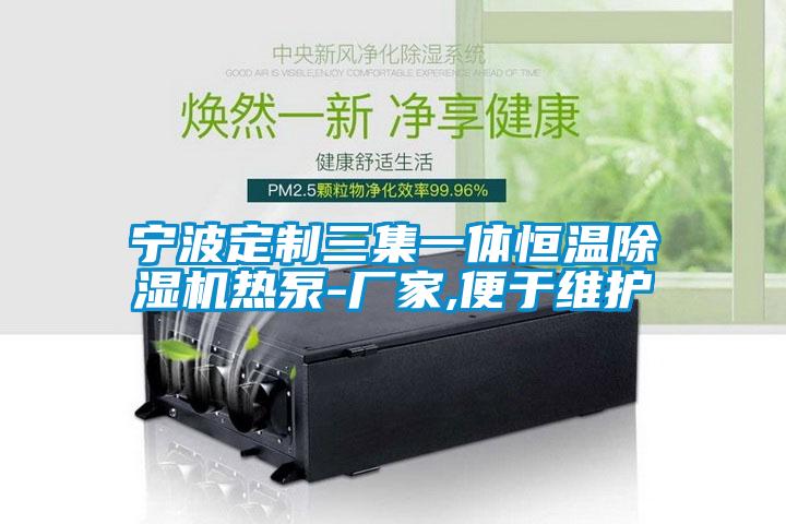 寧波定制三集一體恒溫除濕機熱泵-廠(chǎng)家,便于維護