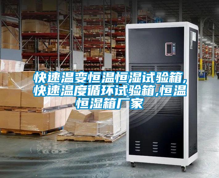 快速溫變恒溫恒濕試驗箱,快速溫度循環(huán)試驗箱,恒溫恒濕箱廠(chǎng)家