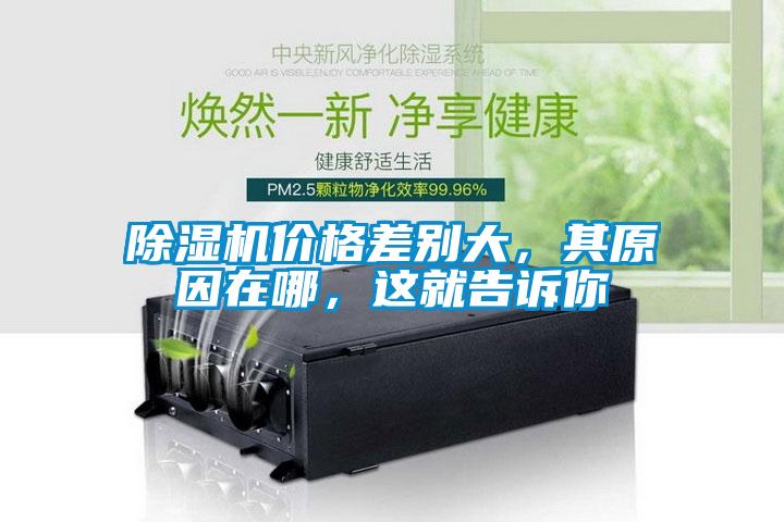除濕機價(jià)格差別大，其原因在哪，這就告訴你