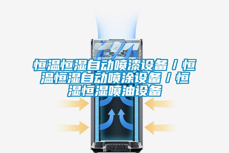 恒溫恒濕自動(dòng)噴漆設備／恒溫恒濕自動(dòng)噴涂設備／恒濕恒濕噴油設備