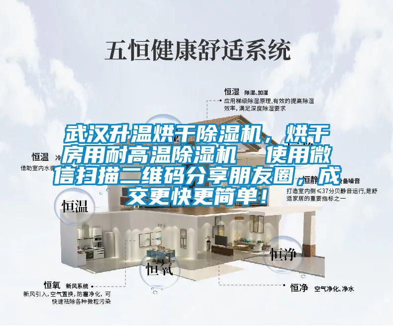 武漢升溫烘干除濕機，烘干房用耐高溫除濕機  使用微信掃描二維碼分享朋友圈，成交更快更簡(jiǎn)單！