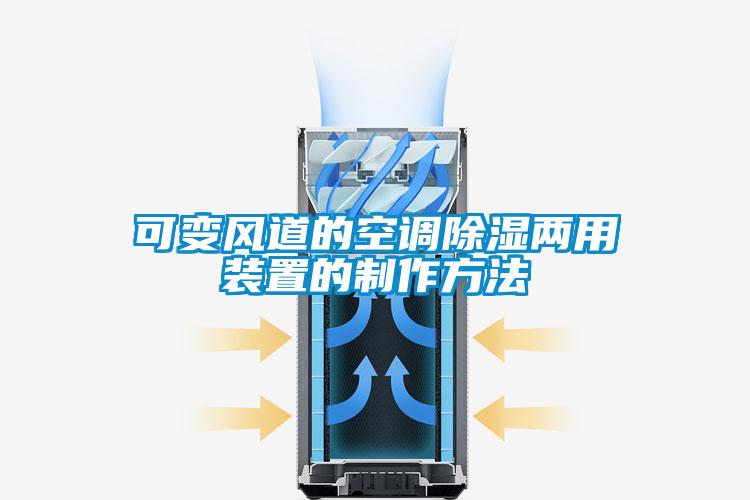 可變風(fēng)道的空調除濕兩用裝置的制作方法
