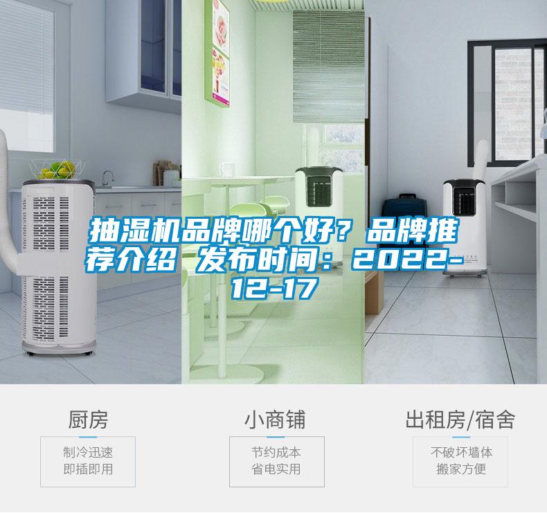 抽濕機品牌哪個(gè)好？品牌推薦介紹 發(fā)布時(shí)間：2022-12-17