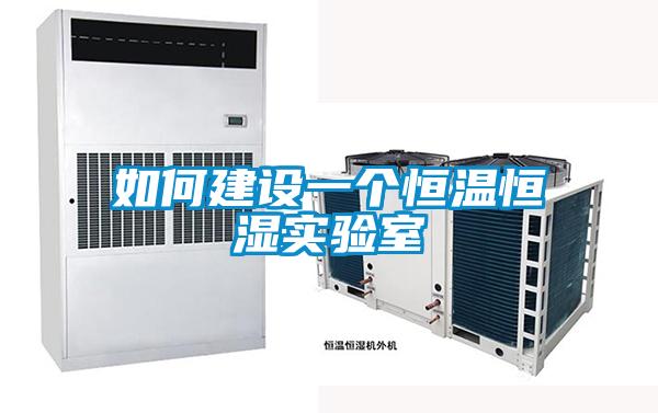 如何建設一個(gè)恒溫恒濕實(shí)驗室