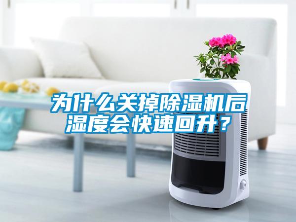 為什么關(guān)掉除濕機后濕度會(huì )快速回升？