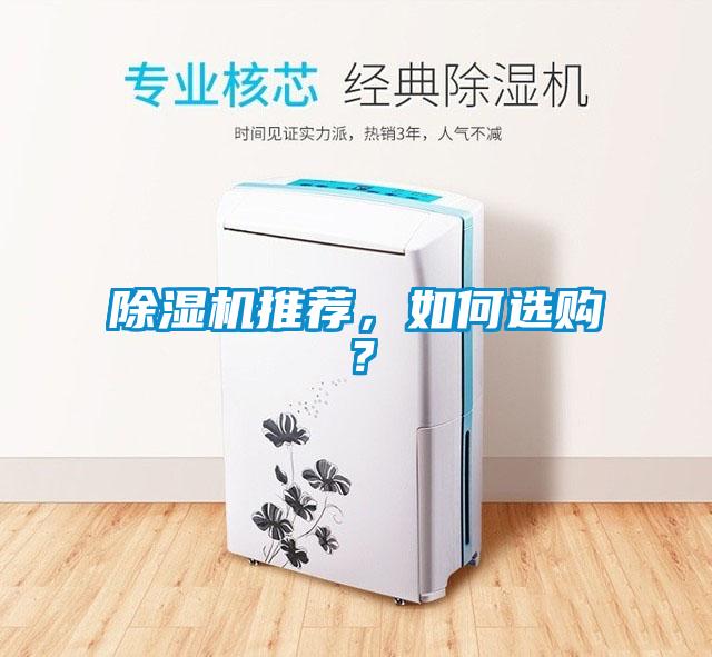 除濕機推薦，如何選購？