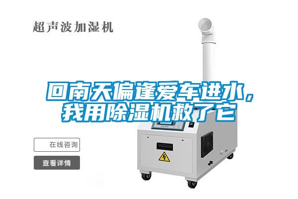 回南天偏逢愛(ài)車(chē)進(jìn)水，我用除濕機救了它