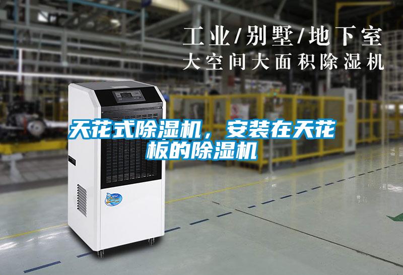 天花式除濕機，安裝在天花板的除濕機