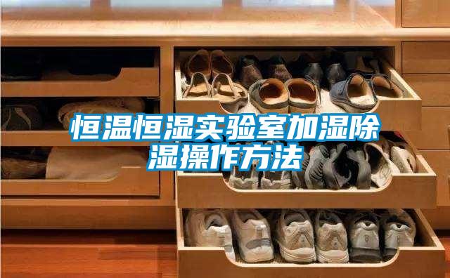 恒溫恒濕實(shí)驗室加濕除濕操作方法