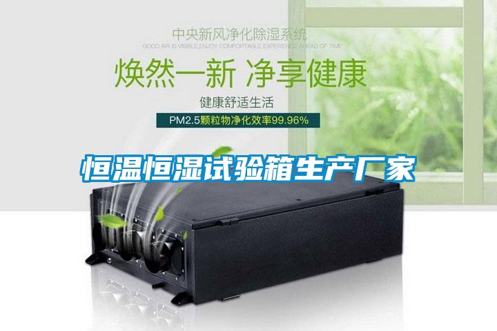 恒溫恒濕試驗箱生產(chǎn)廠(chǎng)家