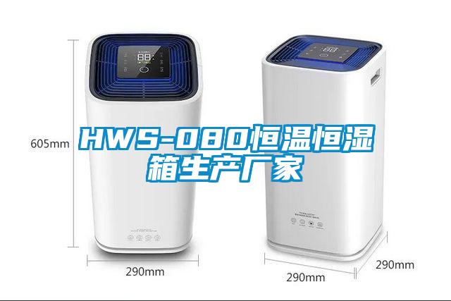 HWS-080恒溫恒濕箱生產(chǎn)廠(chǎng)家