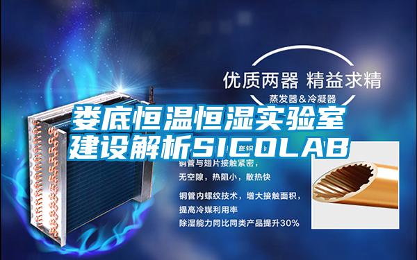 婁底恒溫恒濕實(shí)驗室建設解析SICOLAB