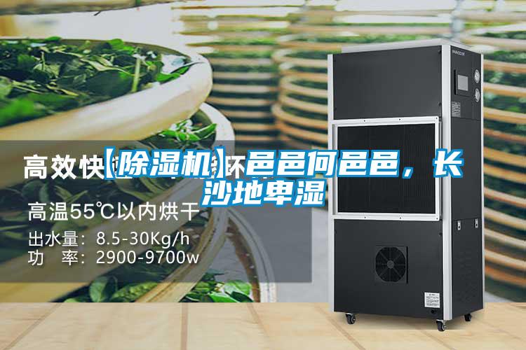 【除濕機】邑邑何邑邑，長(cháng)沙地卑濕