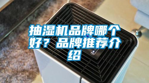 抽濕機品牌哪個(gè)好？品牌推薦介紹
