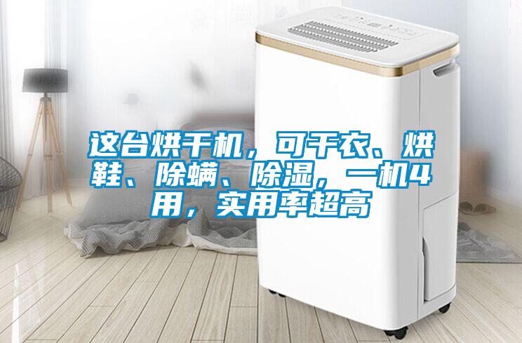 這臺烘干機，可干衣、烘鞋、除螨、除濕，一機4用，實(shí)用率超高