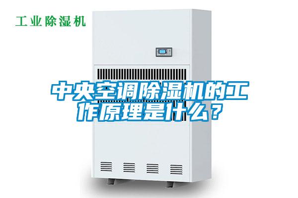 中央空調除濕機的工作原理是什么？