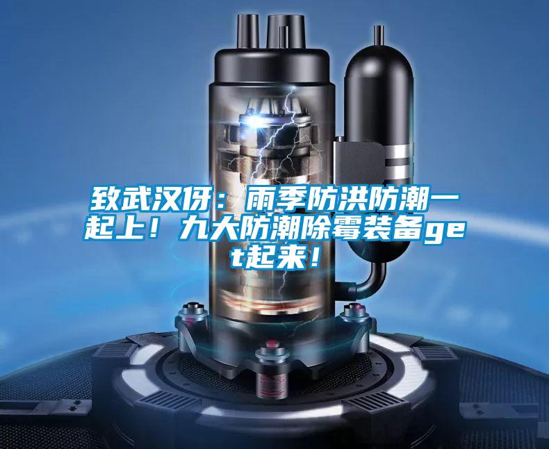 致武漢伢：雨季防洪防潮一起上！九大防潮除霉裝備get起來(lái)！