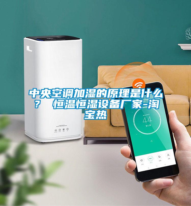 中央空調加濕的原理是什么？ 恒溫恒濕設備廠(chǎng)家-淘寶熱