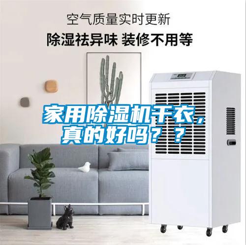 家用除濕機干衣，真的好嗎？？