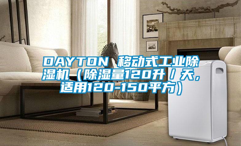 DAYTON 移動(dòng)式工業(yè)除濕機（除濕量120升／天，適用120-150平方）