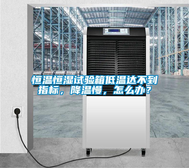 恒溫恒濕試驗箱低溫達不到指標，降溫慢，怎么辦？