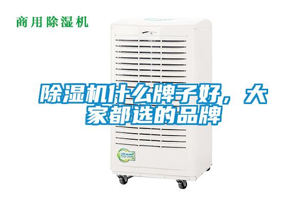 除濕機什么牌子好，大家都選的品牌