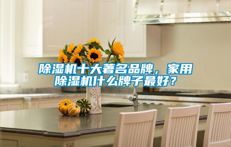 除濕機十大著(zhù)名品牌，家用除濕機什么牌子最好？