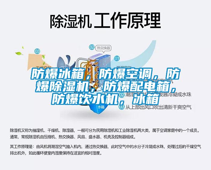 防爆冰箱，防爆空調，防爆除濕機，防爆配電箱，防爆飲水機，冰箱