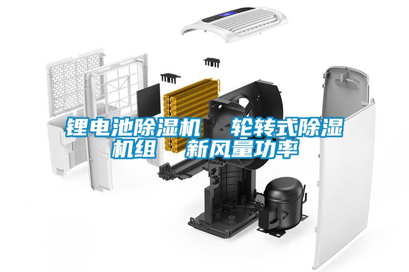 鋰電池除濕機  輪轉式除濕機組  新風(fēng)量功率