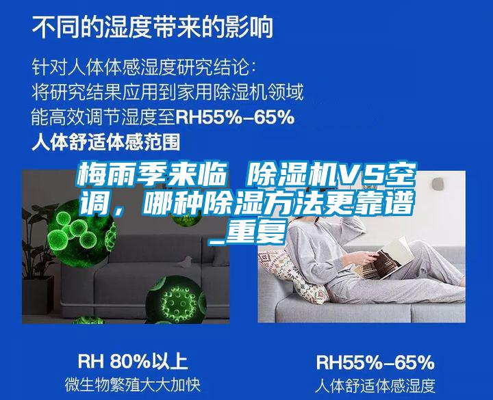 梅雨季來(lái)臨 除濕機VS空調，哪種除濕方法更靠譜_重復