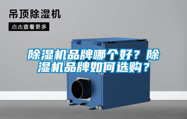 除濕機品牌哪個(gè)好？除濕機品牌如何選購？